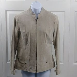 Style & co. Genuine Suede Jacket